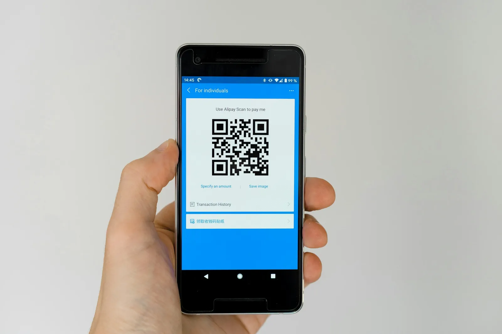 Telefonla QR kod okutma